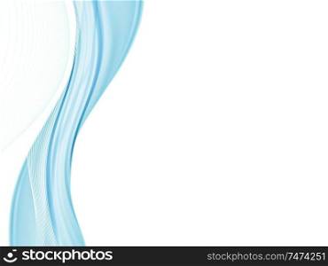 Vector wavy and curve line. EPS10 with transparency. Abstract composition with curve lines. Blurred lines with copy space. Place for text. Border lines. abstract background, vector
