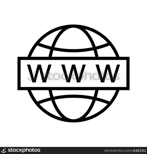 Vector Web Search Icon
