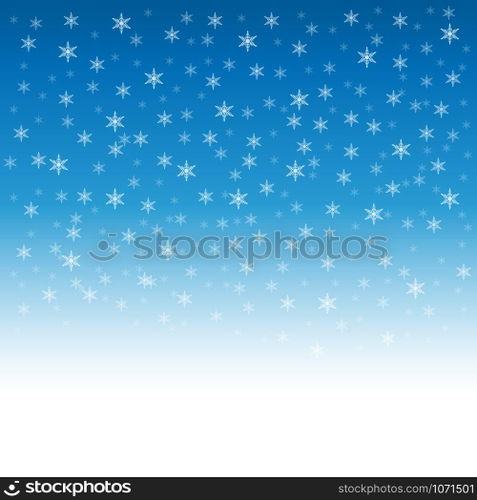 Vector winter background