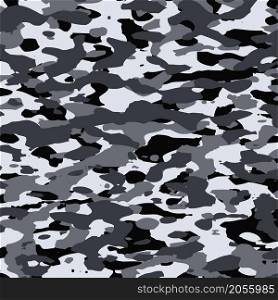 vector winter namouflage pattern