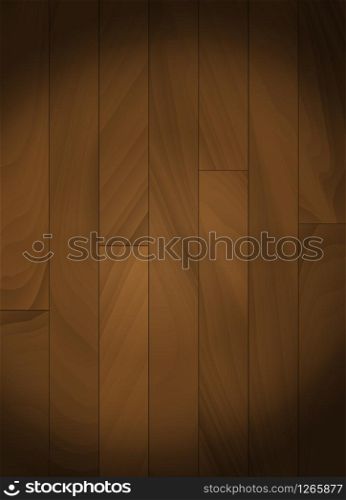Vector wooden background made from wooden boards