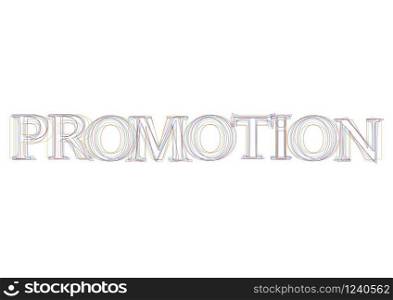 Vector word Promotion