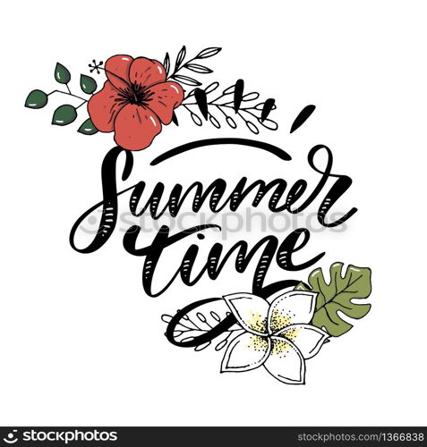 Vector word sale .Letters made of flowers and leaves Summer Time Holiday Flyer Banner Poster Summer. Vector word sale .Letters made of flowers and leaves Summer Time Holiday Flyer Banner Poster Summer sales