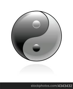 vector ying yang symbol