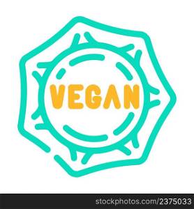 vegan dumplings color icon vector. vegan dumplings sign. isolated symbol illustration. vegan dumplings color icon vector illustration