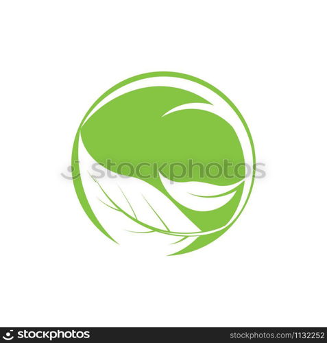 Vegan icon Vector Illustration design Logo template