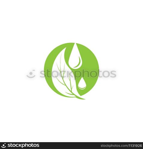Vegan Logo Template vector symbol nature
