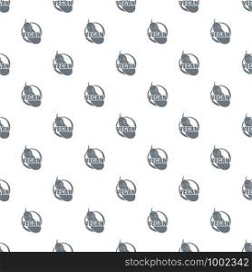Vegan pattern vector seamless repeat for any web design. Vegan pattern vector seamless