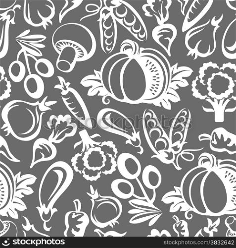 vegetables background icons