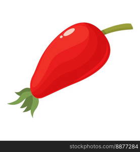 Vegetarian rosehip icon cartoon vector. Berry food. Organic vitamin. Vegetarian rosehip icon cartoon vector. Berry food