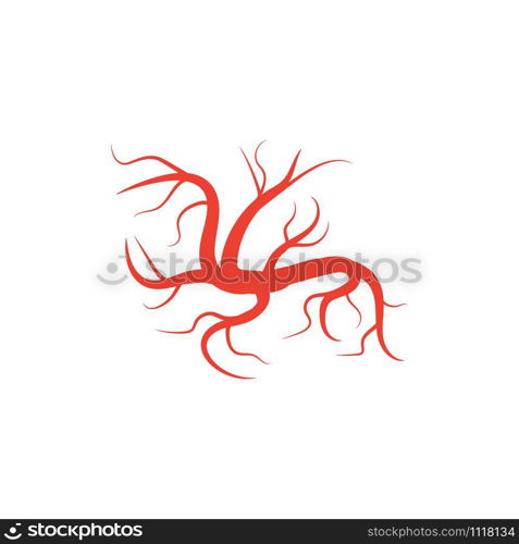 Veins icon Vector Illustration design Logo template