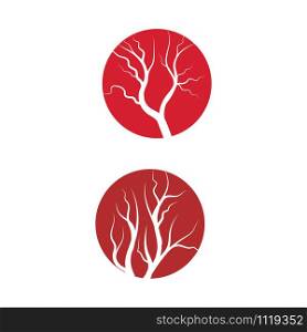 Veins Logo Template vector symbol nature