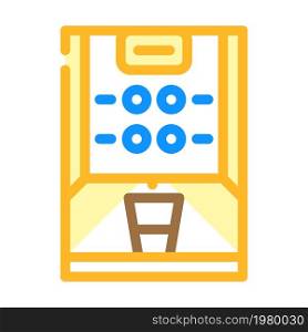 vending coffee machine color icon vector. vending coffee machine sign. isolated symbol illustration. vending coffee machine color icon vector illustration