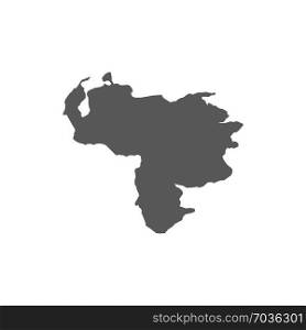 Venezuela map vector. / Venezuela map.