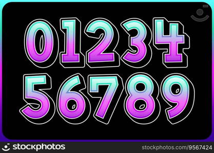 Versatile Collection of Futurism Numbers for Various Uses