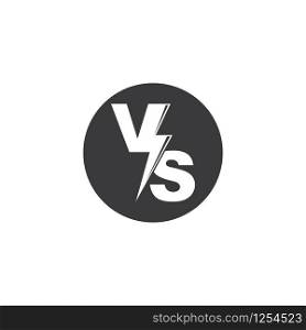 versus icon vector illustration design template