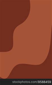 Vertical Abstract Background texture of wave lines in trendy coffee and chocolate shades. Copy space. EPS. Vector illustration for poster, banner, brochures, greeting or invitation cards or wallpaper