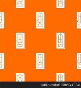 Vertical door pattern vector orange for any web design best. Vertical door pattern vector orange