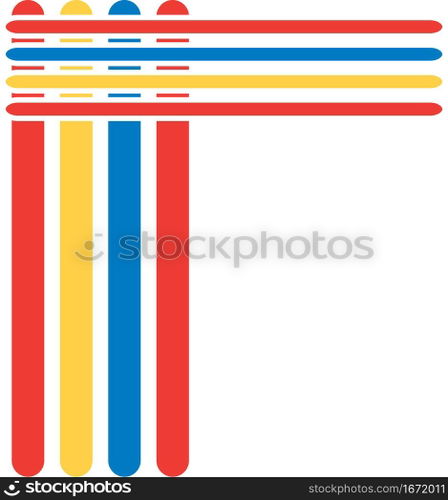 Vertical Horizontal Vector Background