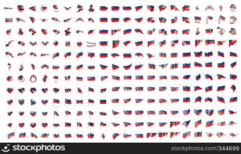very big collection of vector flags of the liechtenstein.. very big collection of vector flags of the liechtenstein