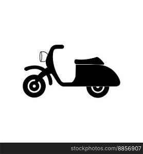 vespa motorbike icon vector illustration symbol design