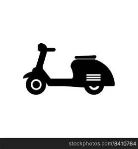 vespa scooter icon vector illustration symbol design