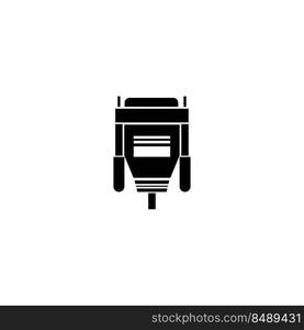 VGA cable icon. vector illustration symbol design.