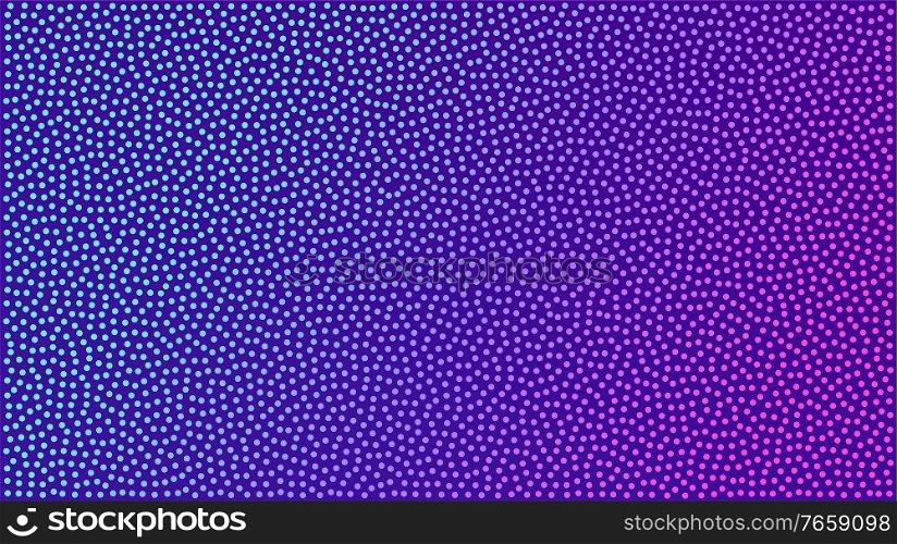 Vibrant modern background of minimalist style. Stipplism effect. Halftone gradient effect. Purple dots background. Vibrant modern background of minimalist style. Halftone gradient effect