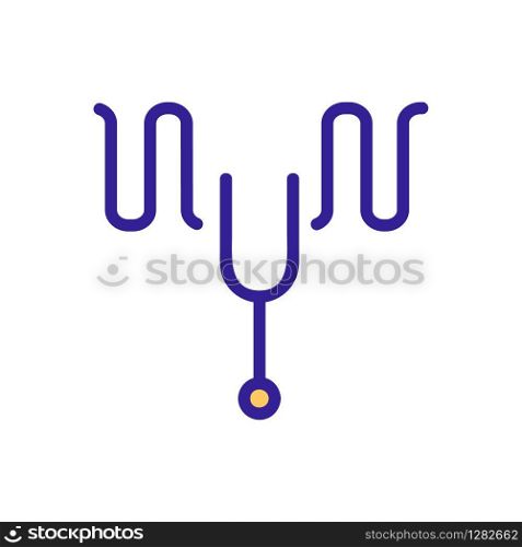 Vibration sound icon vector. Thin line sign. Isolated contour symbol illustration. Vibration sound icon vector. Isolated contour symbol illustration