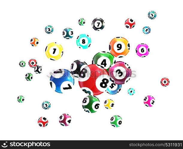 Victory Ball for the game of lottery. Jack pot. Vector Illustration. EPS10. Victory Ball for the game of lottery. Jack pot. Vector Illustrat