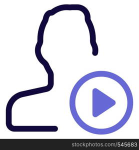 video and audio message shared online by user