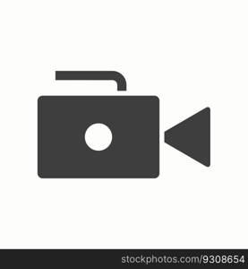 video camera icon design vector