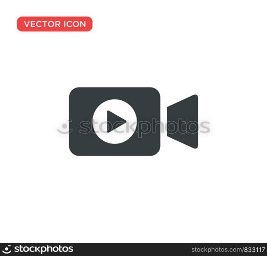 Video Camera Play Icon Vector Illustration Design