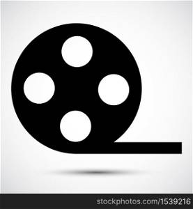 Video Film Icon Symbol Sign Isolate on White Background,Vector Illustration EPS.10