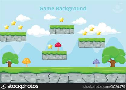 video game asset menu icon background. video game asset menu icon background vector