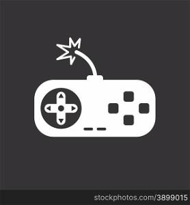 Video game icon theme vector art illustration. Video game icon