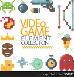 video game theme. video game theme vector
