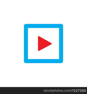 video icon design template vector