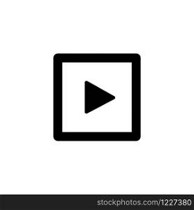 video icon design template vector