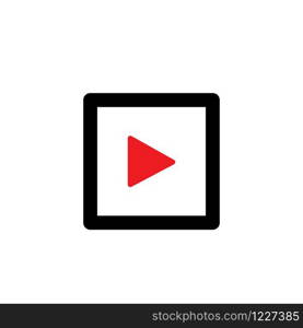 video icon design template vector