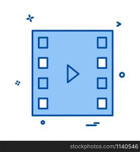 Video icon design vector