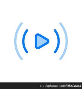 video streaming icon vector design illustration