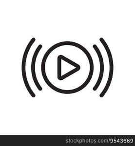 video streaming icon vector design illustration