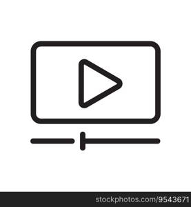 video streaming icon vector design illustration