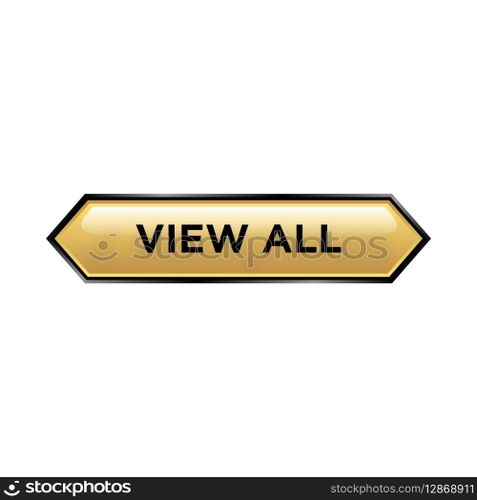 view all button website vector template
