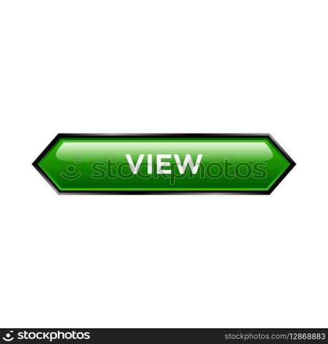 view button website vector template