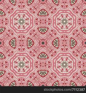 VIintage geometric tiles bohemian ethnic seamless pattern ornamental. Hand drawn graphic print. Ethnic geometric seamless vintage medallion mandala ornamental pattern