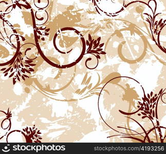 vinatge floral background