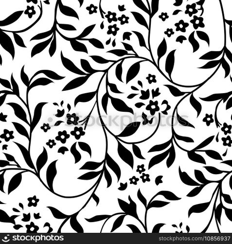 Vine pattern vector image