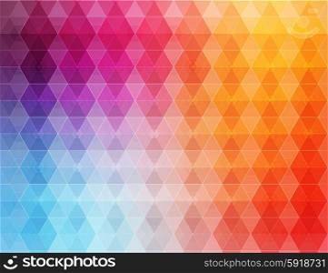 Vintage abstract pattern. Vintage pattern with decorative geometric and abstract elements. Vector colorful background
